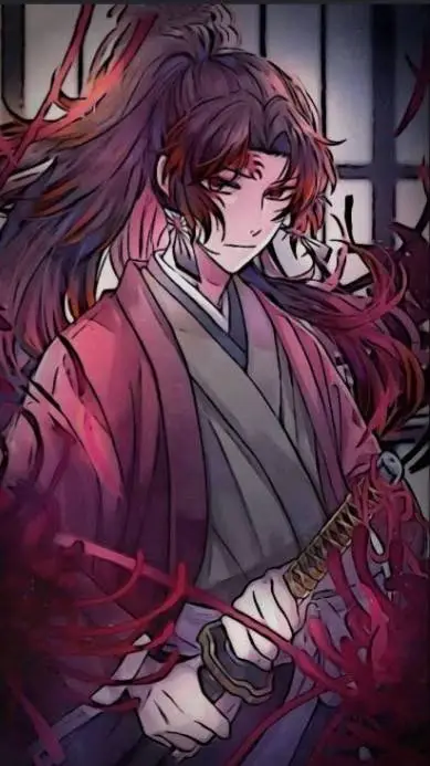 ai character: sun hashira background