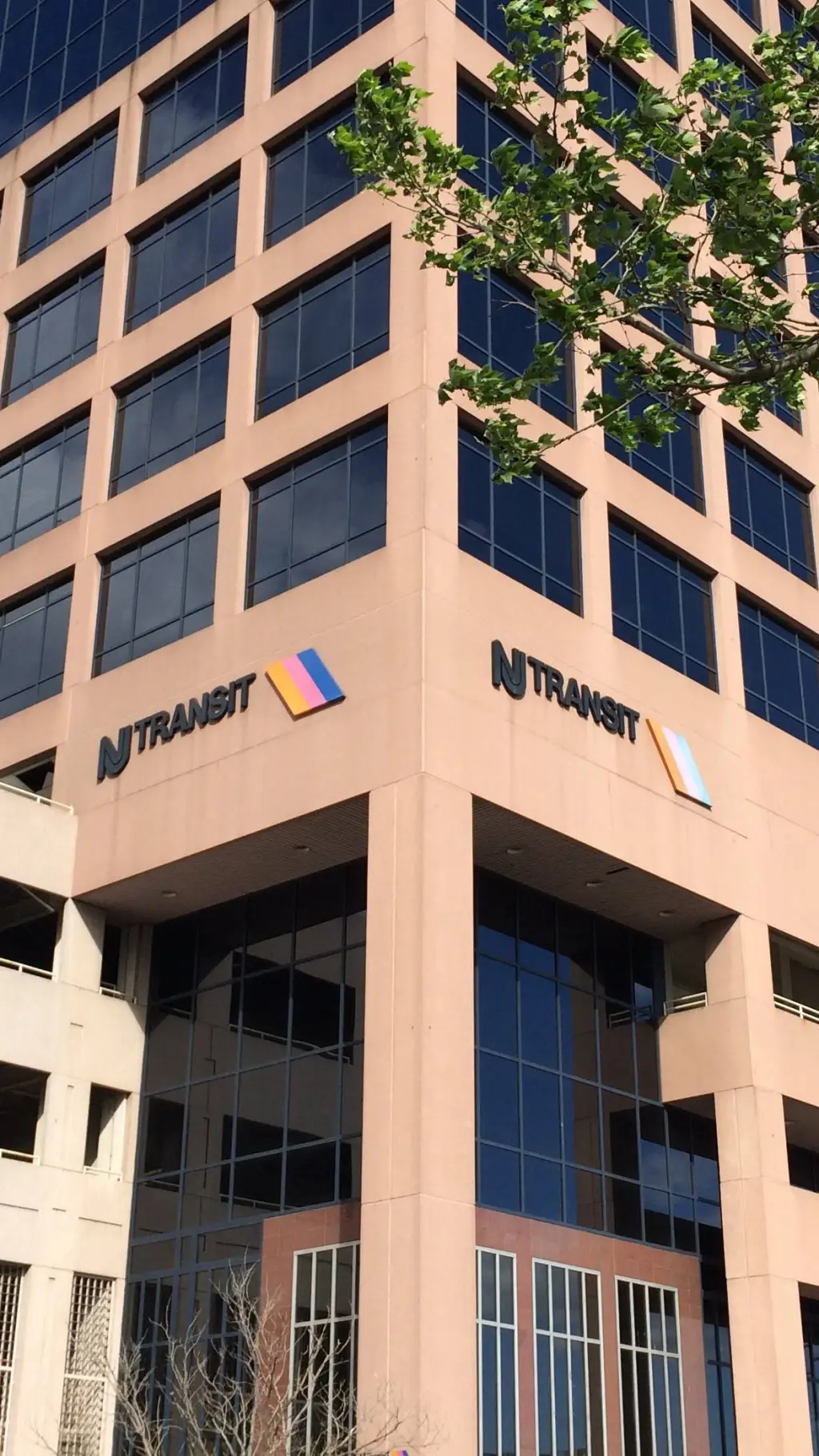 ai character: New Jersey Transit background