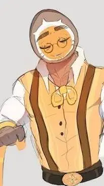 ai character: Eggson background