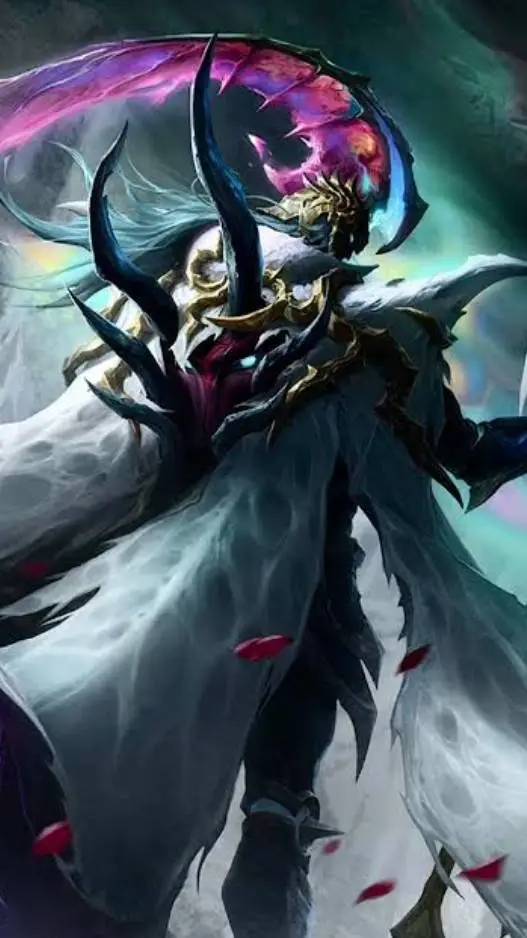 ai character: Revenant of roses  background