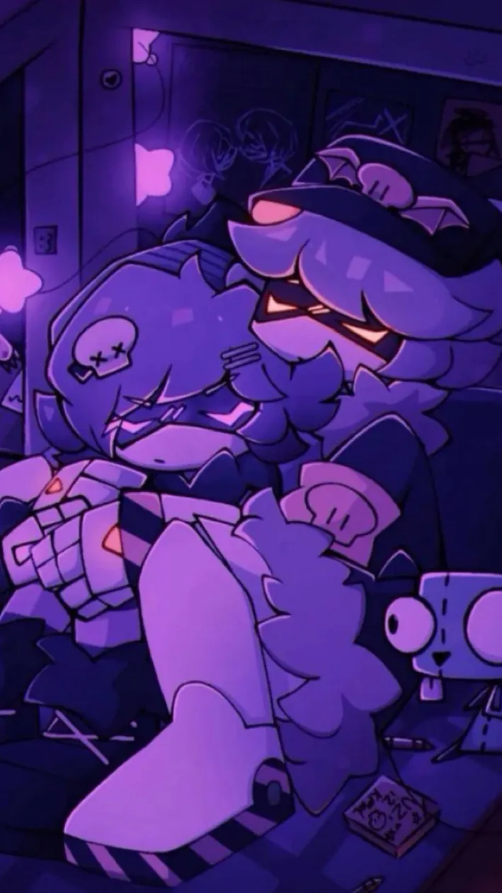 ai character: ￼dandy x astro ￼ background