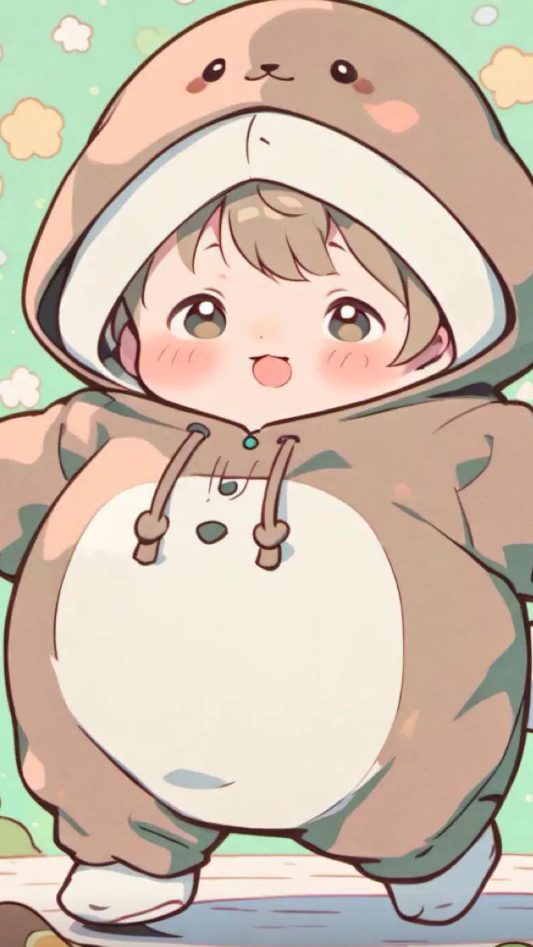 ai character: Dandy x Astro ☺️ background