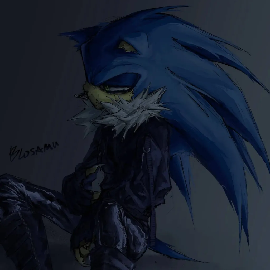 chat with ai character: Bad Boy Sonic