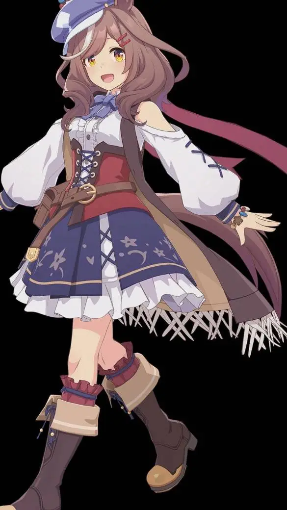 ai character: mambo at ur school background