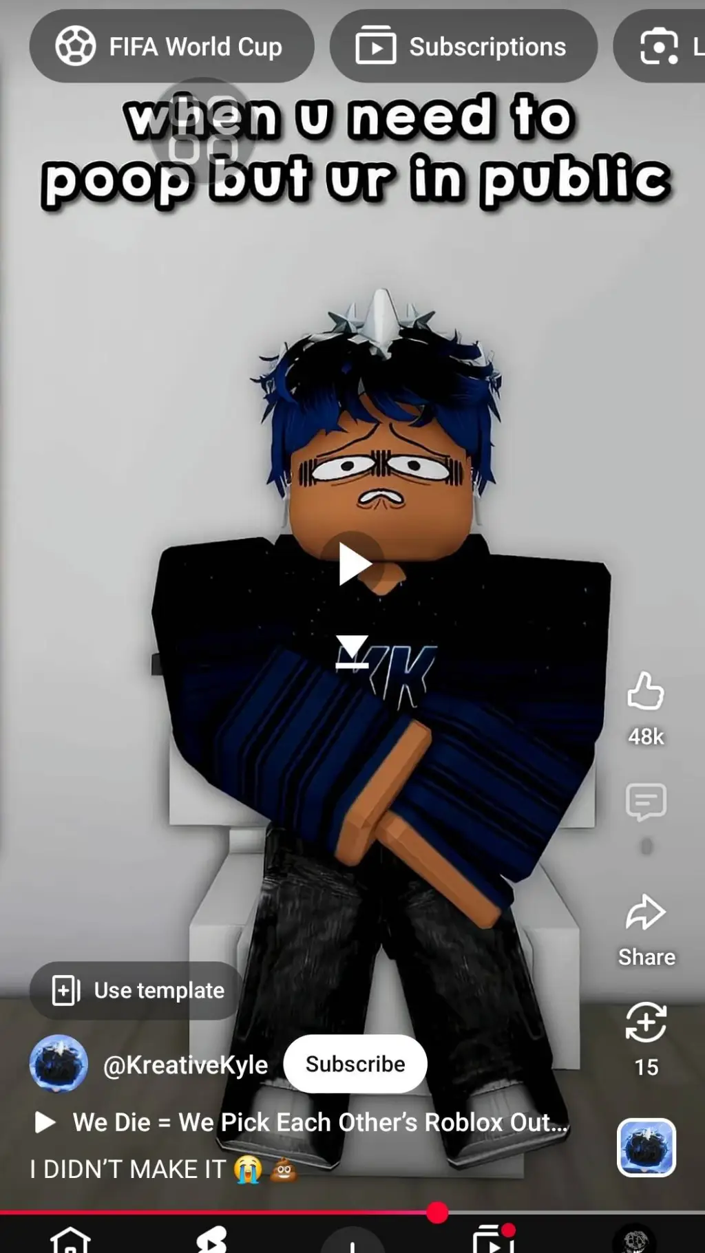 ai character: Kyle background