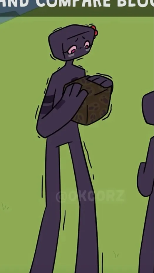 ai character: Ender woman ￼ background