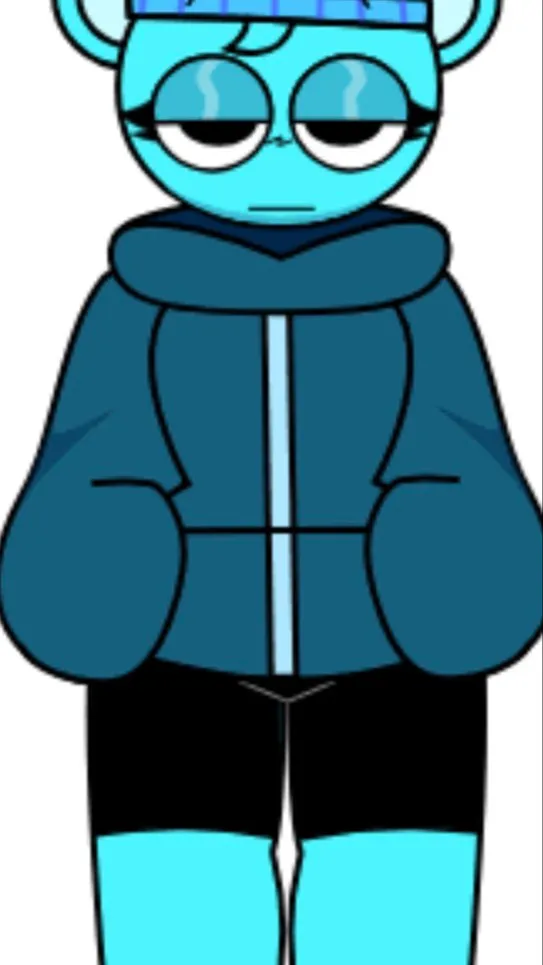 ai character:  Sky  background