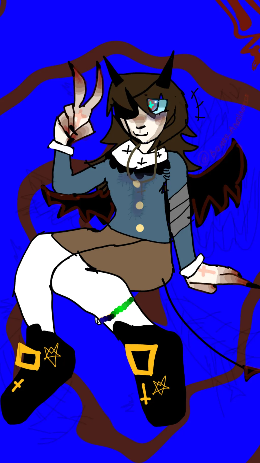 ai character: Abaddon background