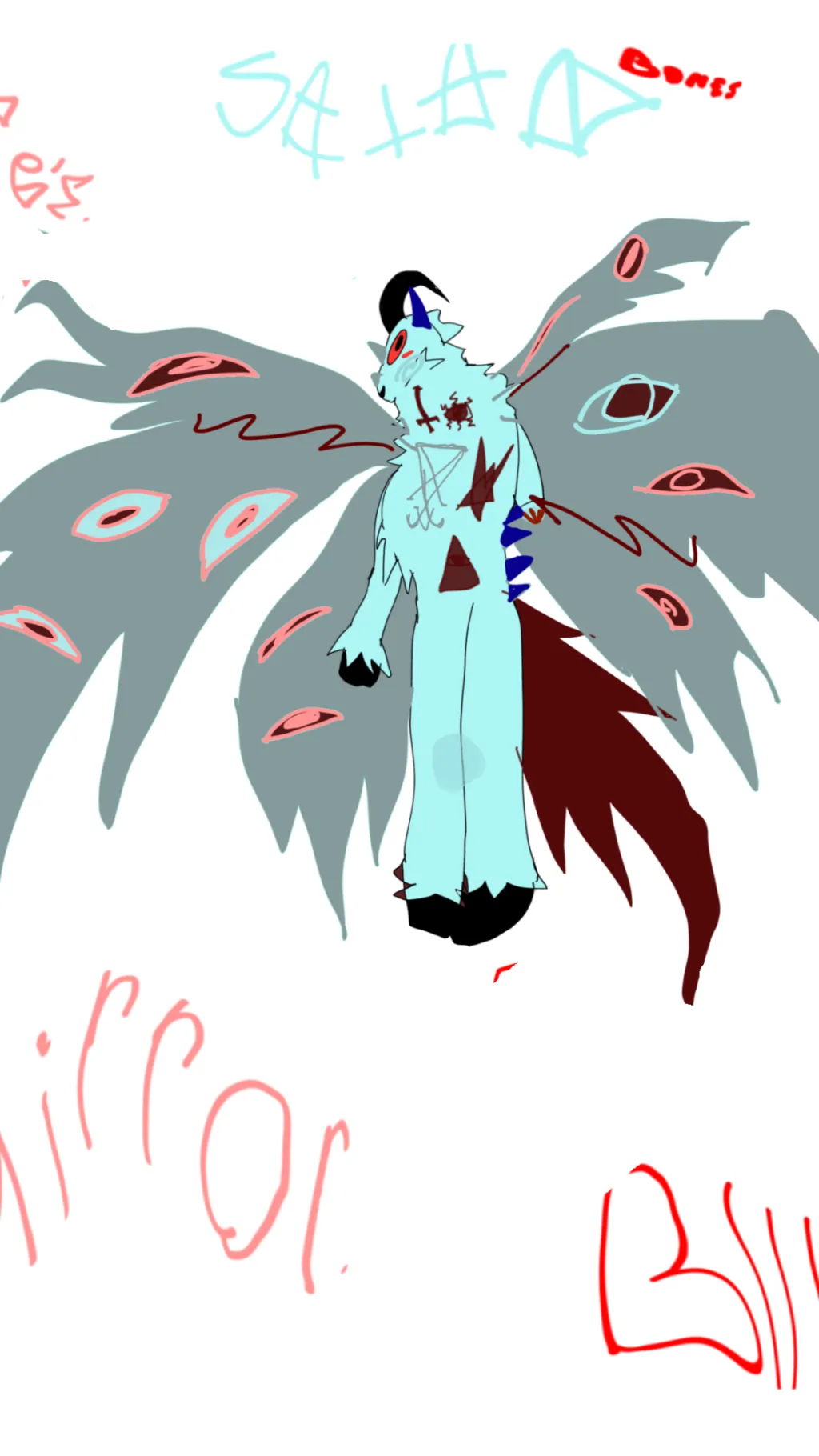 ai character: Lucifer background