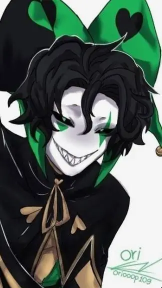 ai character: Harlequin background