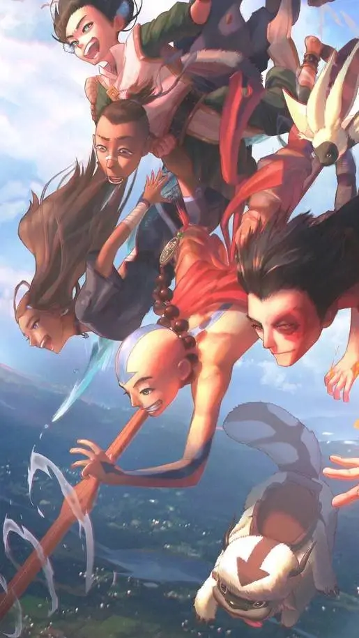 ai character: ATLA^^ background