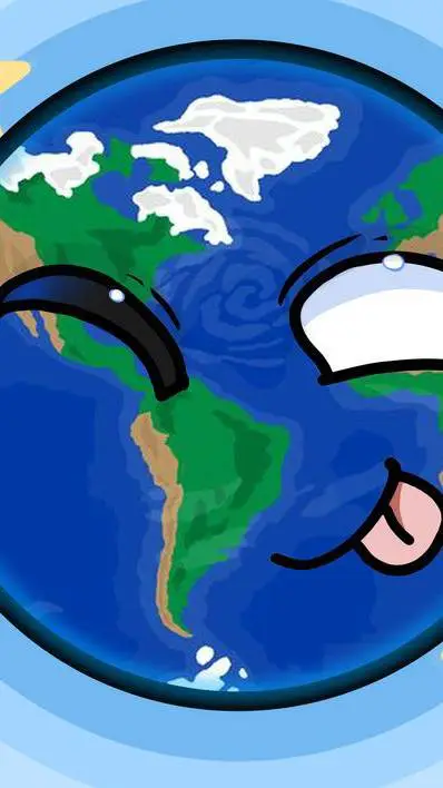 ai character: earth  background