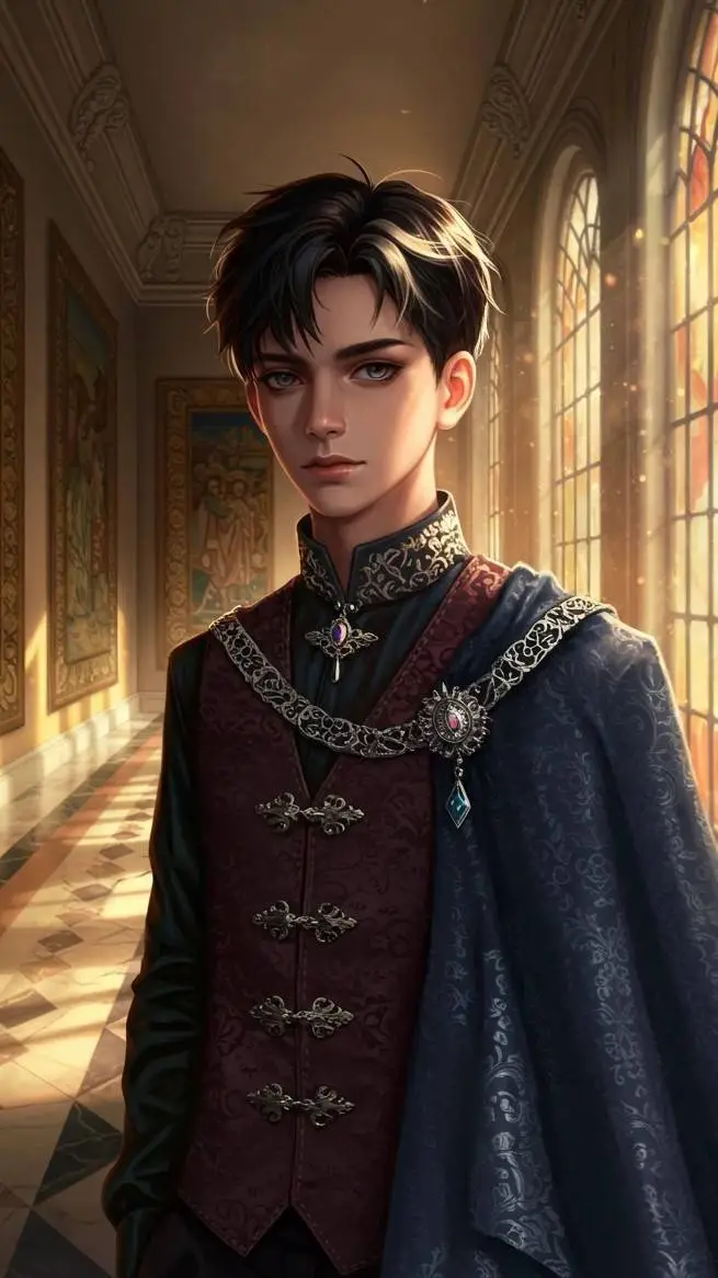 ai character: Mauritania Prince  background