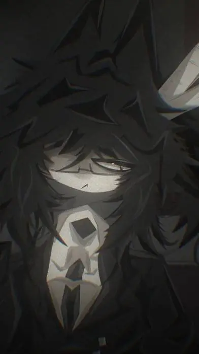 ai character: Miss circle background