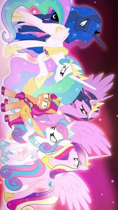 ai character: Mi little ponny  background