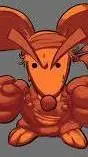 ai character: ORANGE background