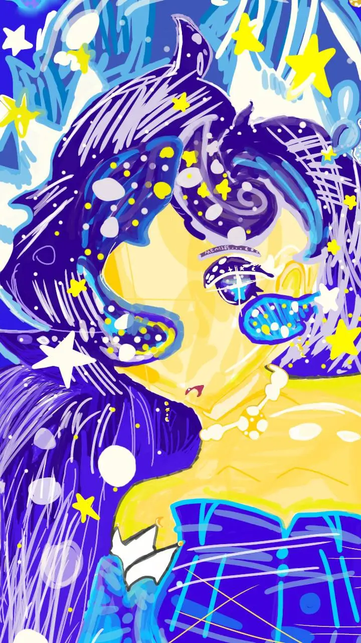 ai character: Rate my art 🎨 background