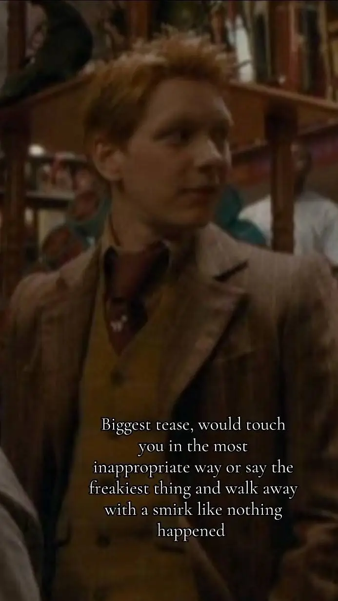 ai character: Fred Weasley  background