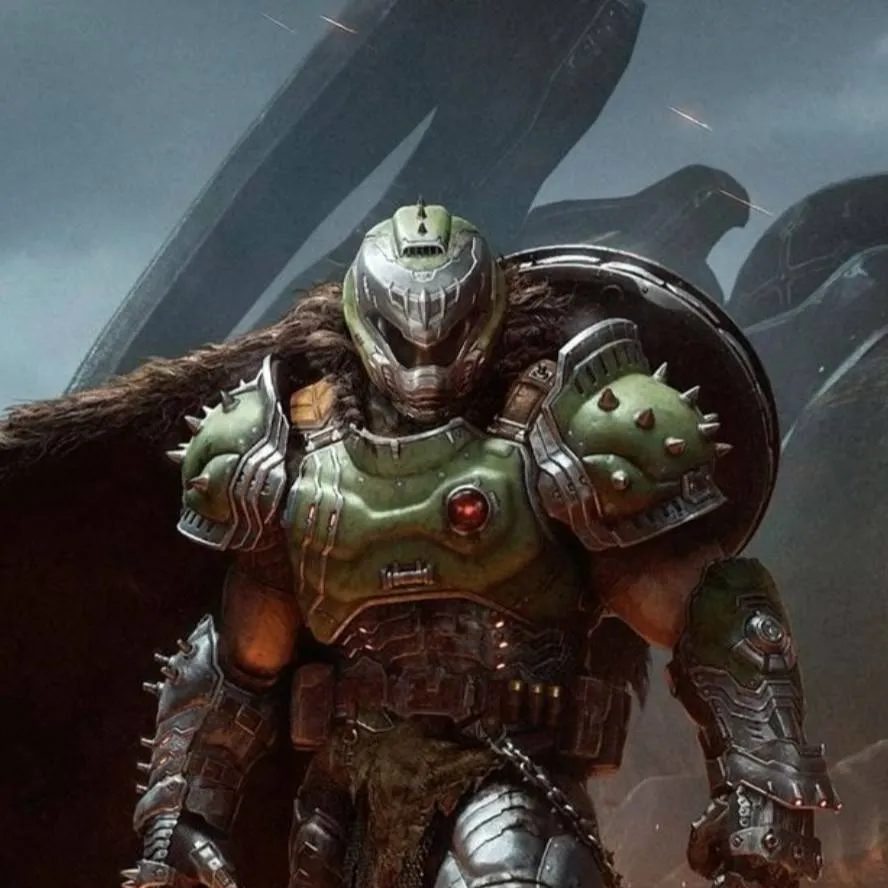 chat with ai character: doomslayer