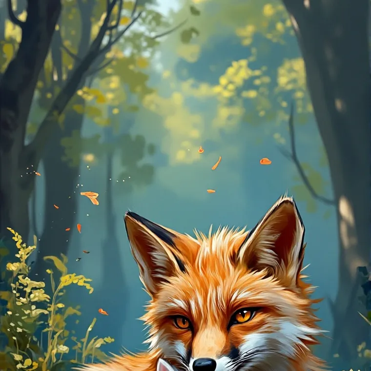 chat with ai character: Kit raised by fox