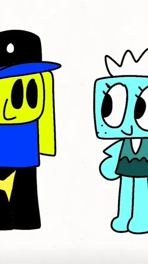 ai character: tisha x trumpet background