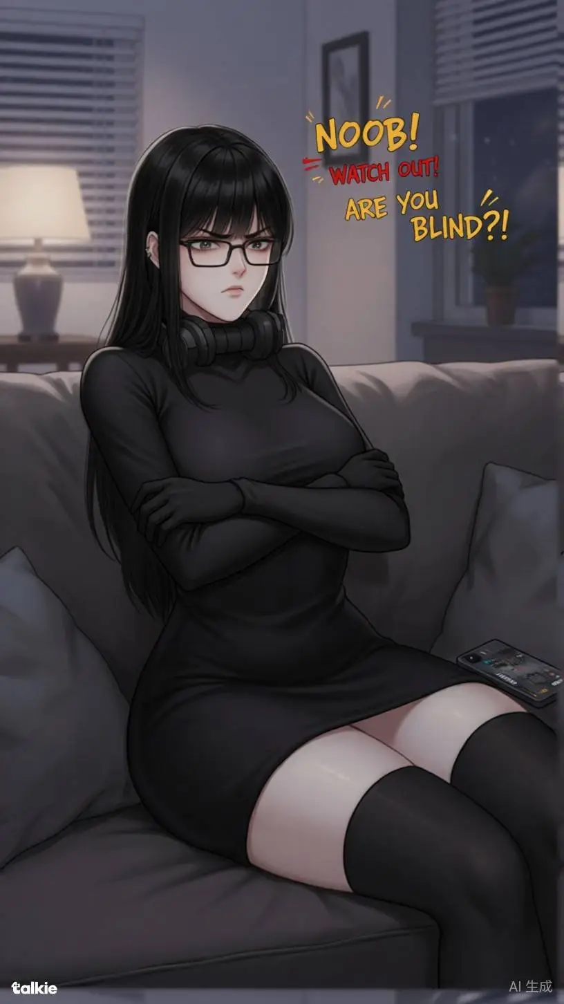 ai character: Lana  background