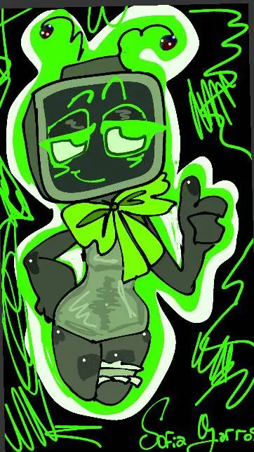 ai character: Vee background
