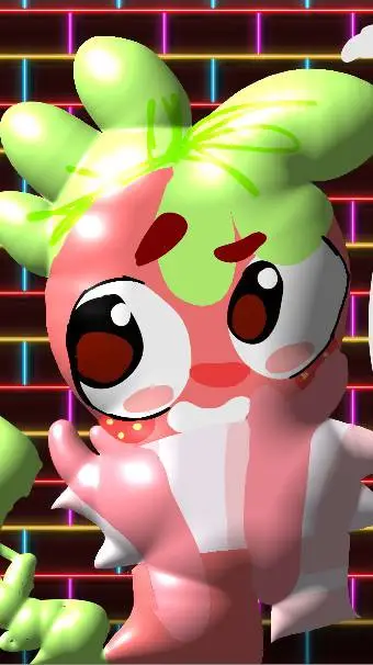 ai character: sprout. background