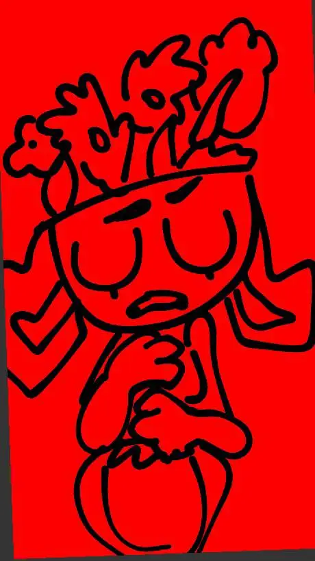 ai character: Main, toon background