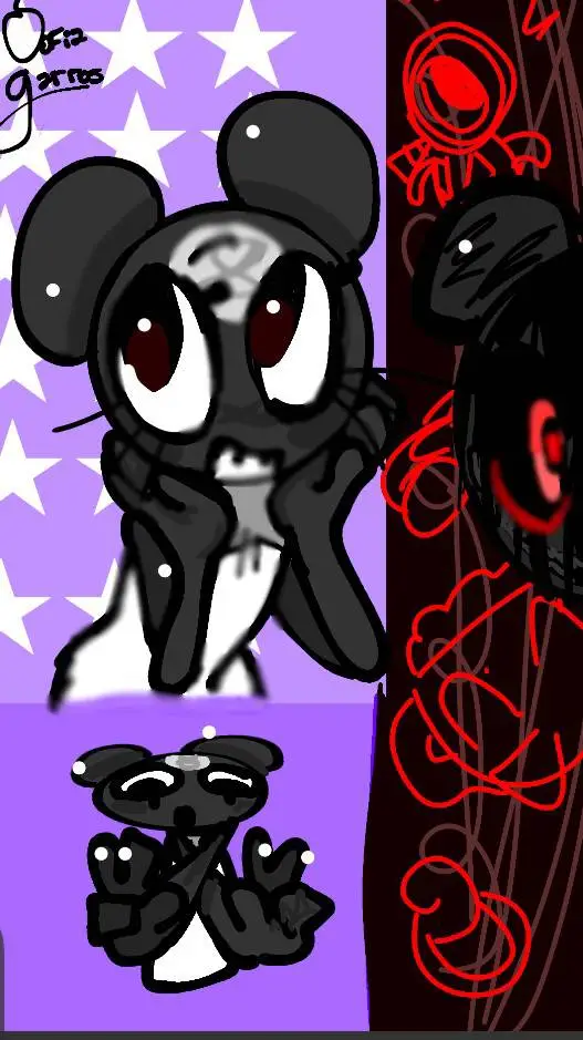 ai character: Dandys hombres.😳💜 background