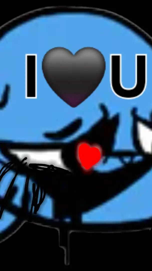 ai character: Gumball. exe love background