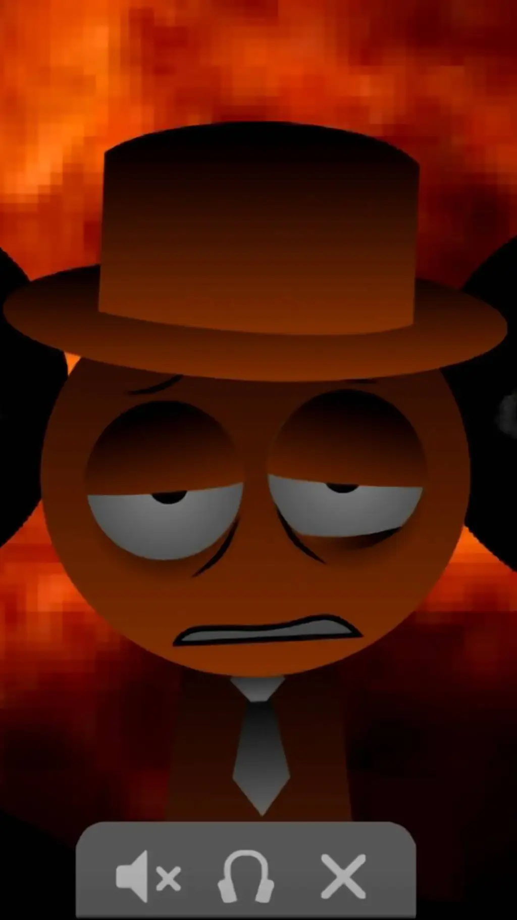 ai character: Mr.Orange background