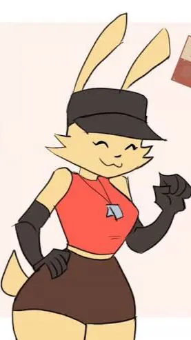 ai character: Lucy the Bun background