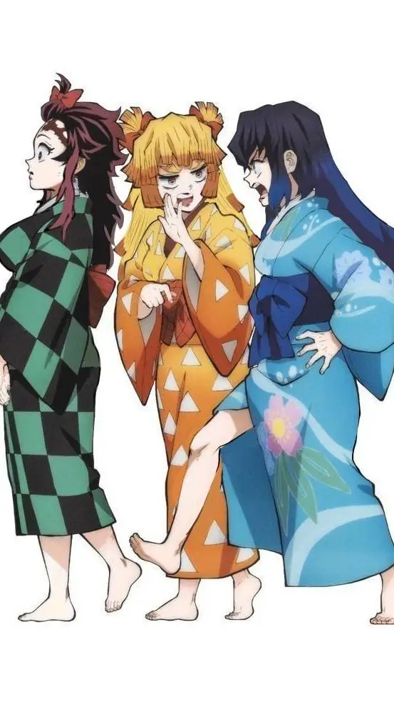 ai character: KNY too as girls background