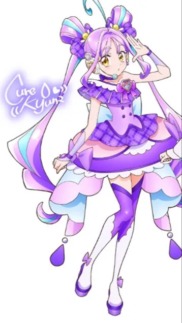 ai character: Cure Kyun-Kyun! background