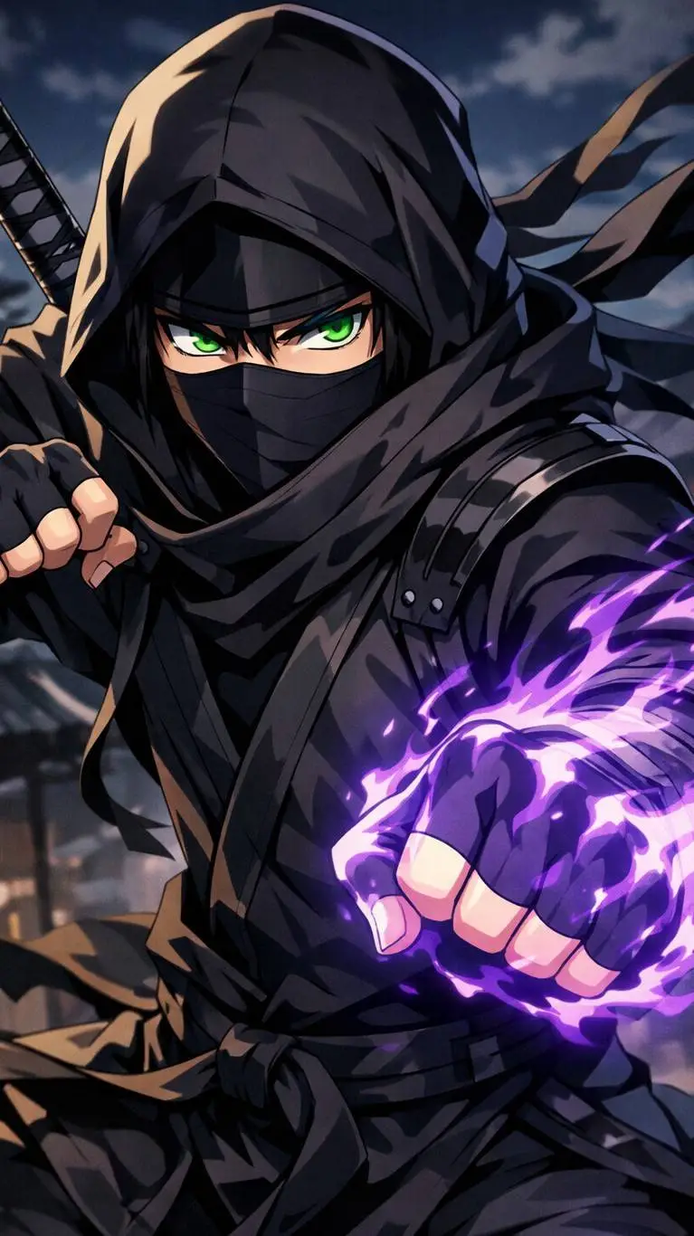 ai character: shindow background