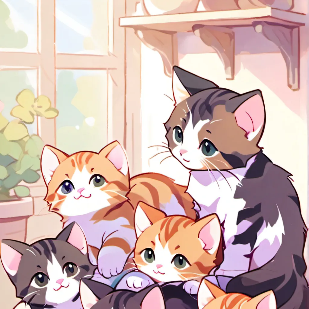 chat with ai character: Mother cat 