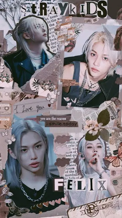 ai character:  Felix 💗💗💗💗 background