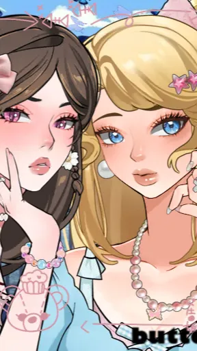 ai character: Kaydance and Chloe background