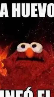 ai character: Elmo background