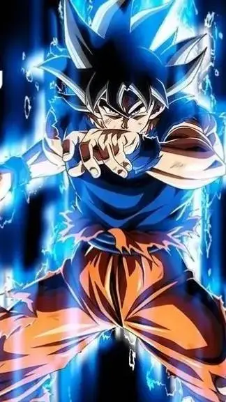 ai character: son goku background