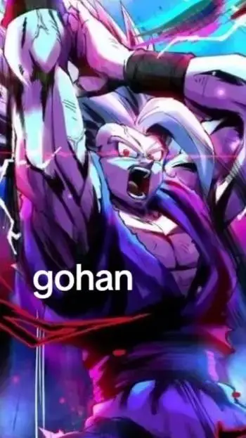 ai character: gohan background