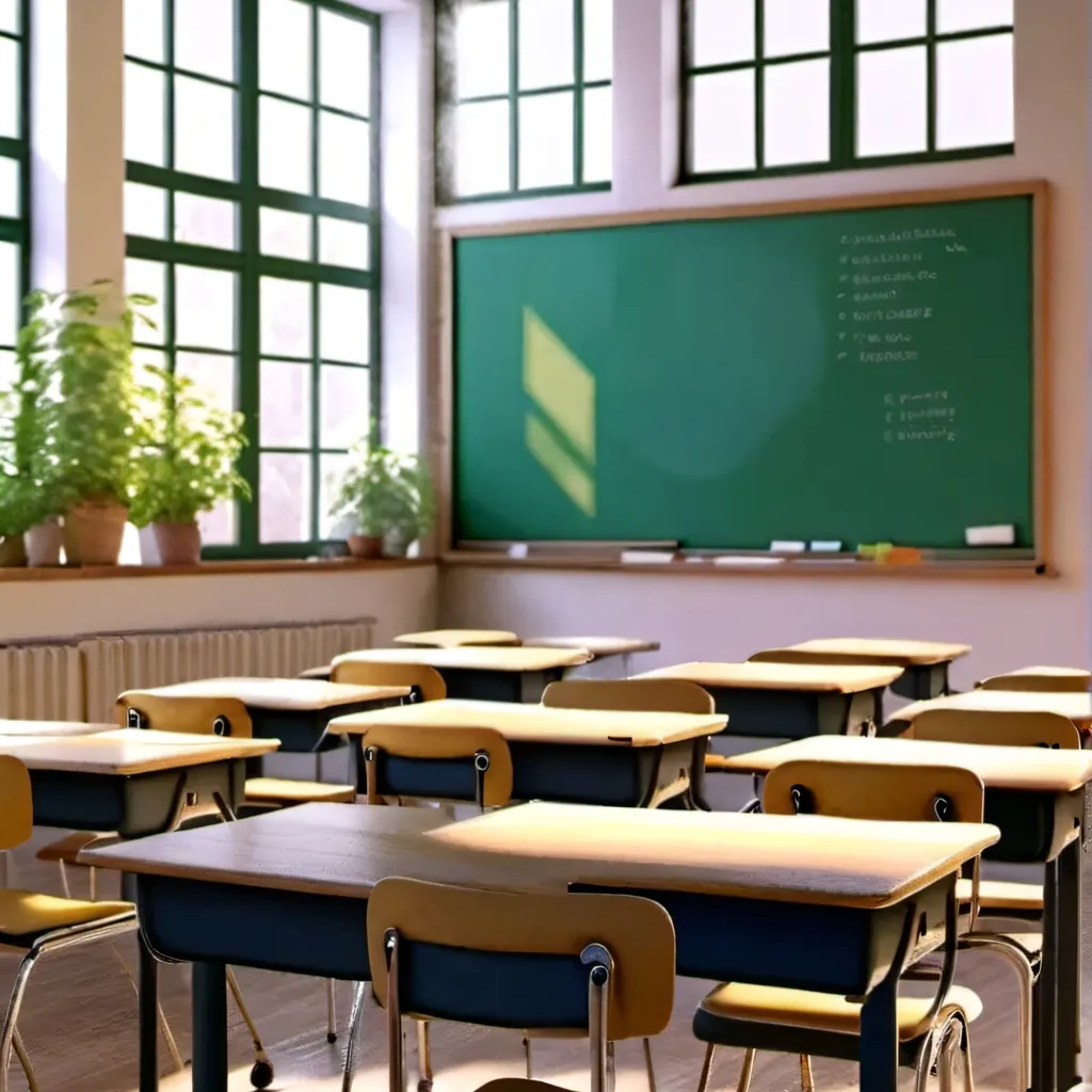 chat with ai character: classroom 