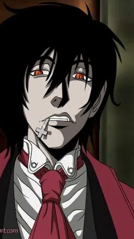ai character: Alucard  background