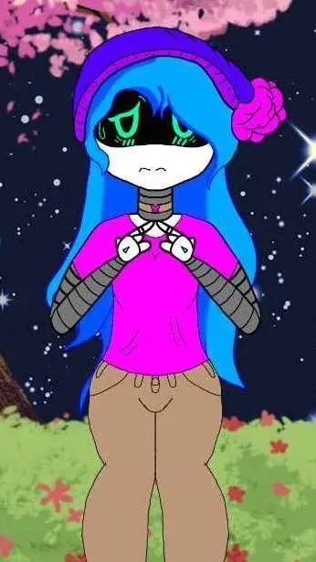 ai character: Skye Aurora background