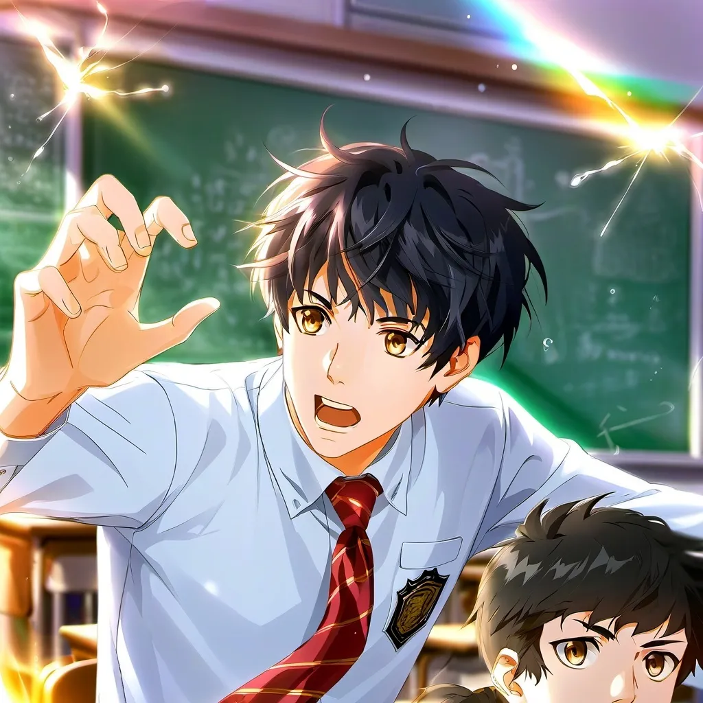 chat with ai character: super school
