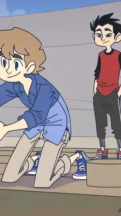 ai character: ricky and spencer background