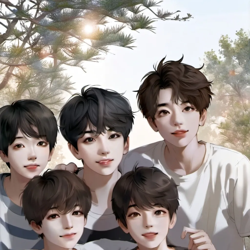 chat with ai character: your five roomates