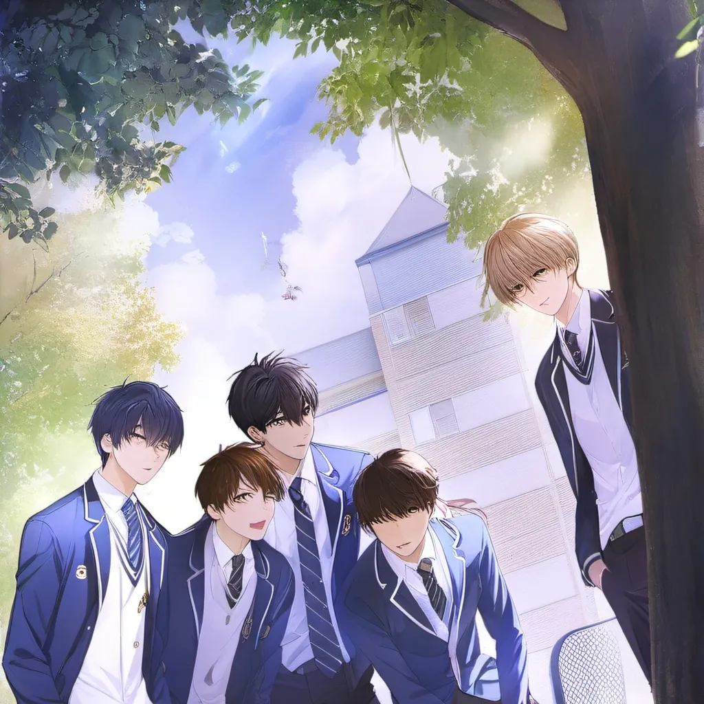 chat with ai character: all boys school