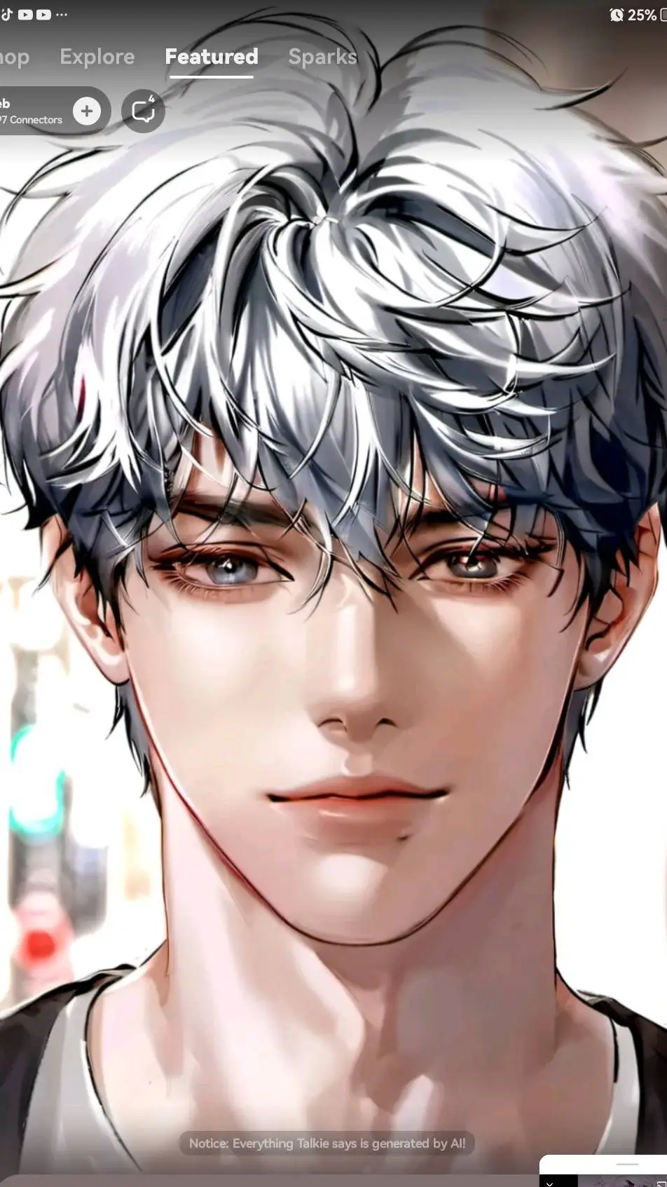 ai character: Axel background
